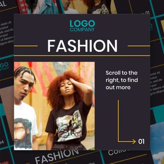 Free carousel fashion template