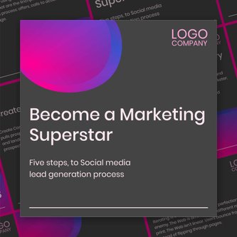 Free carousel lead generation template