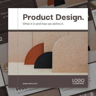 Free carousel product design template