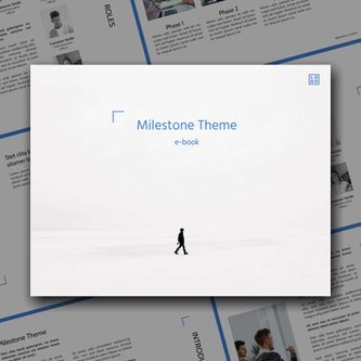 Free e-books milestone template