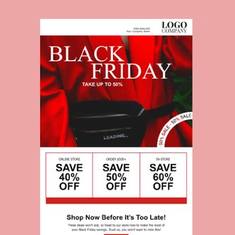 Free email marketing template