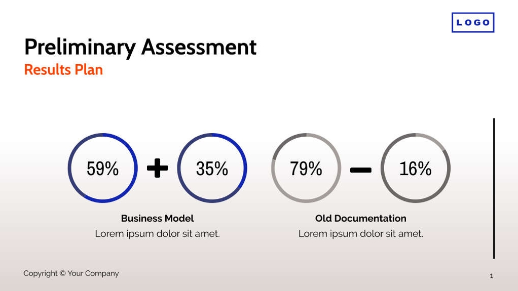 Free presentation  consulting firm template
