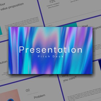 Free presentation sale pitch deck template