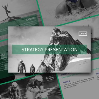 Free presentation strategy template