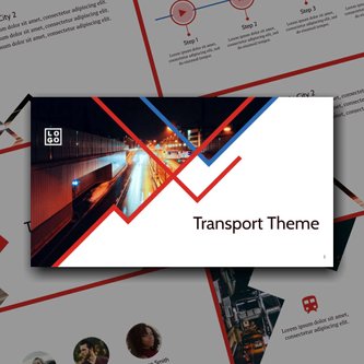 Free presentation transport template