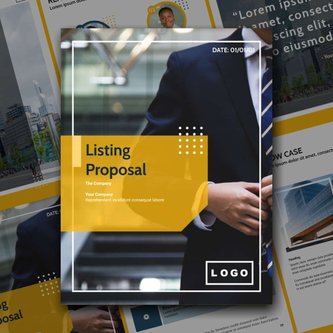 Free proposal modern template