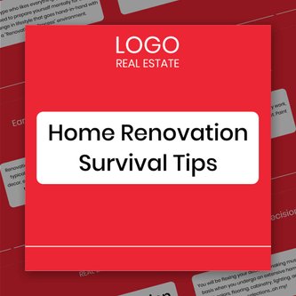 Free carousel renovation tips template